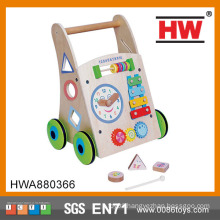 2015 New Design children wooden baby walker